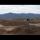 Die Berge zwischen Straße und Meer